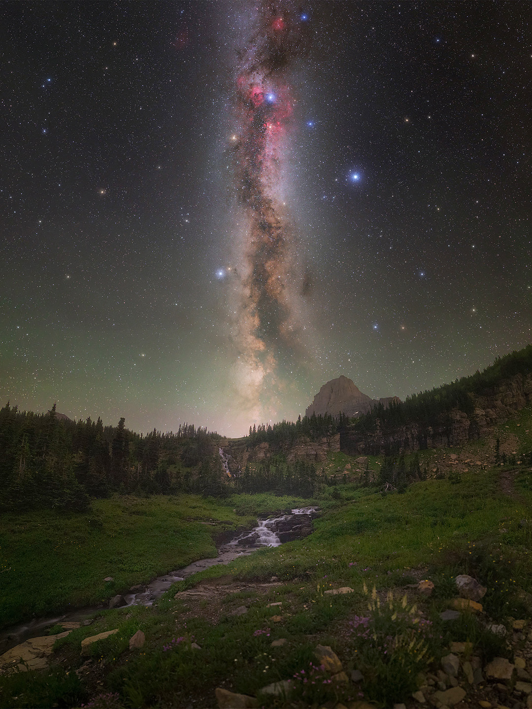 Logan Creek under the Stars